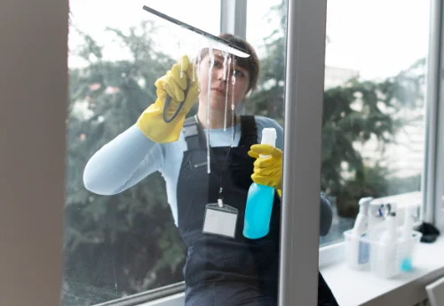 Nettoyage de vitres intérieures et extérieures à Dechy